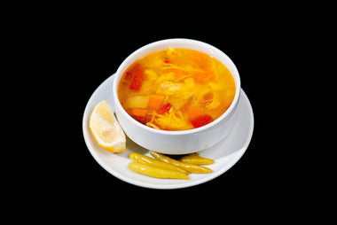 TAVUK CORBASI-CIORBA DE PUI-CHICKEN SOUP